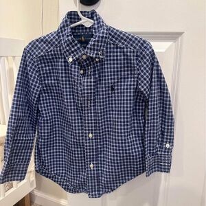 Ralph Lauren Toddler Gingham Cotton Poplin
Shirt